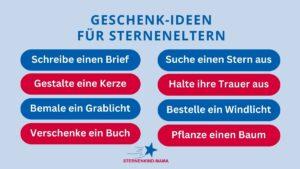 Read more about the article 19 Geschenke-Ideen für Sterneneltern: Trost spenden in schweren Zeiten