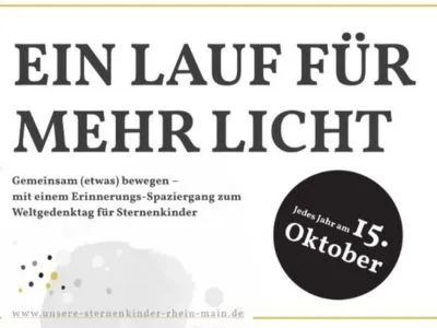 Gemeinschaftsaktion am Tag der Sternenkinder - 15.10.2025 von 15:30-18:30 Uhr